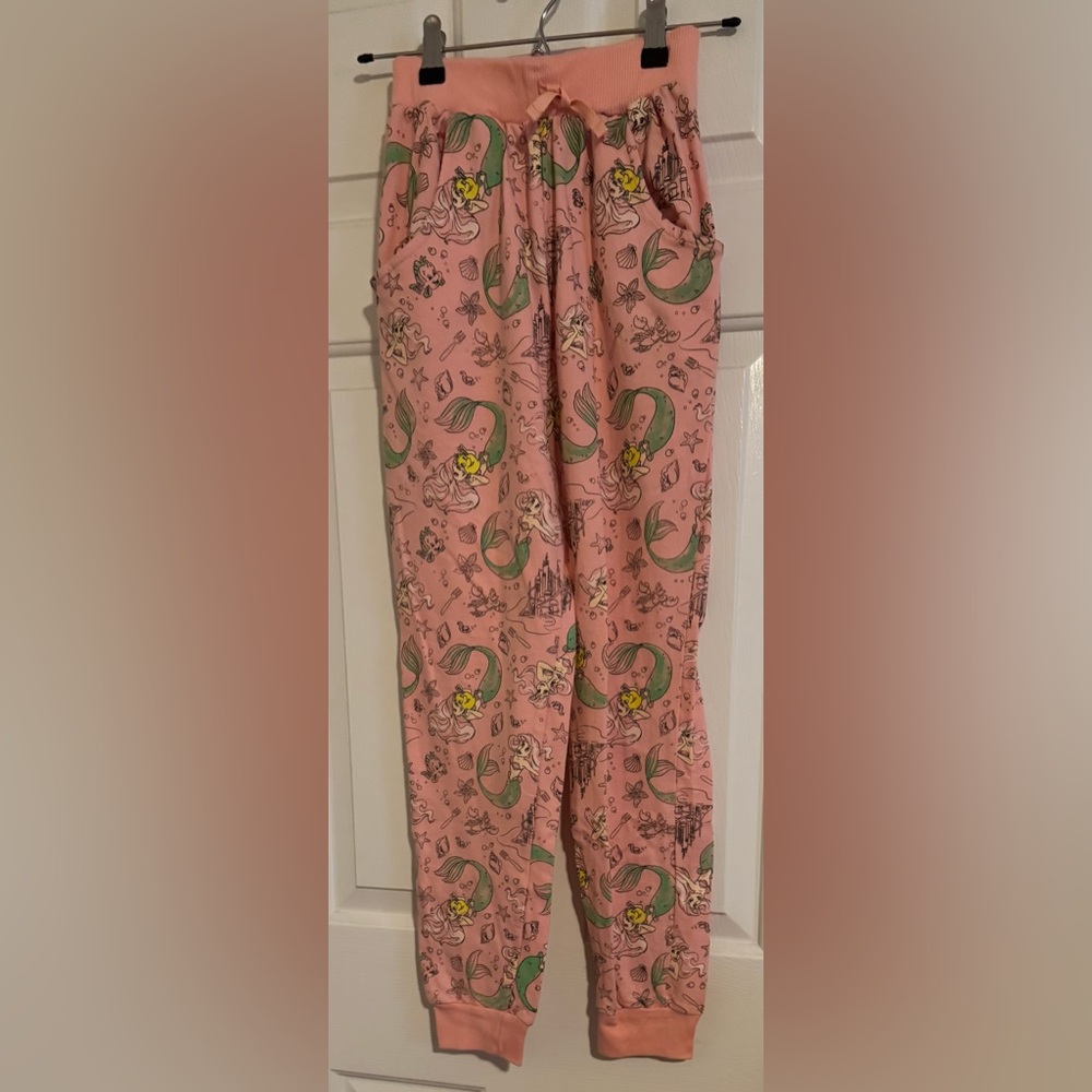 Disney Pink Mermaid Sweatpants for Kids